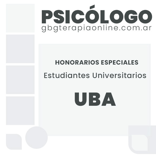 Psicólogo estudiantes UBA con honorarios reducidos