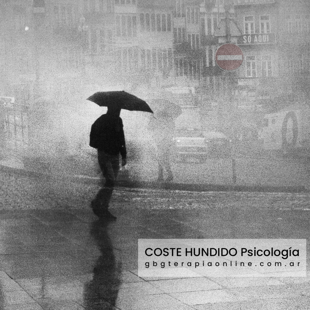 Coste hundido psicología