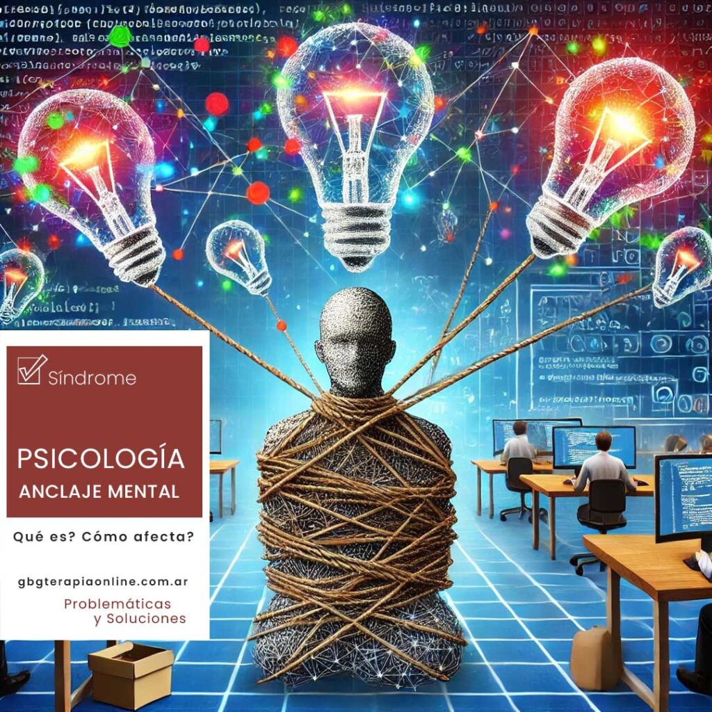 Anclaje mental, sesgo mental, síndrome anclaje mental psicología