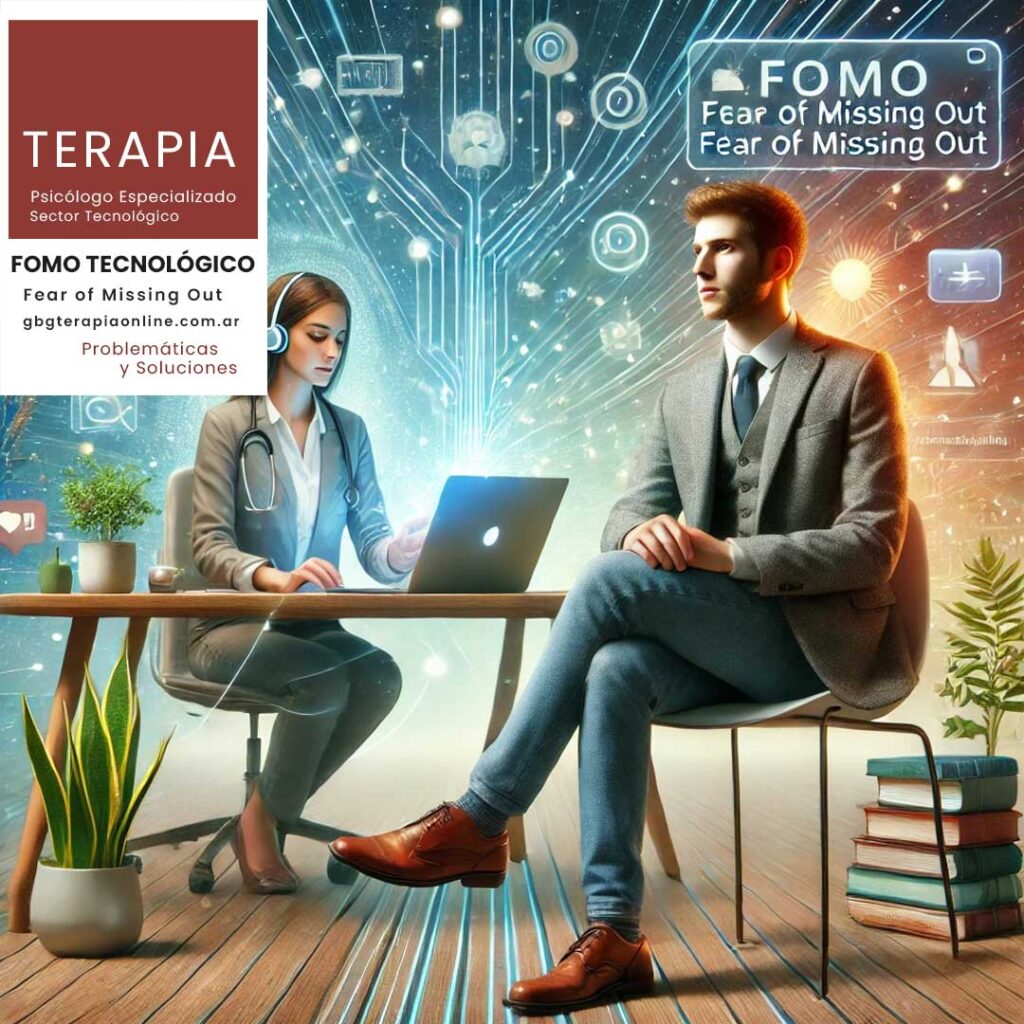 FOMO tecnológico terapia psicólogo especializado