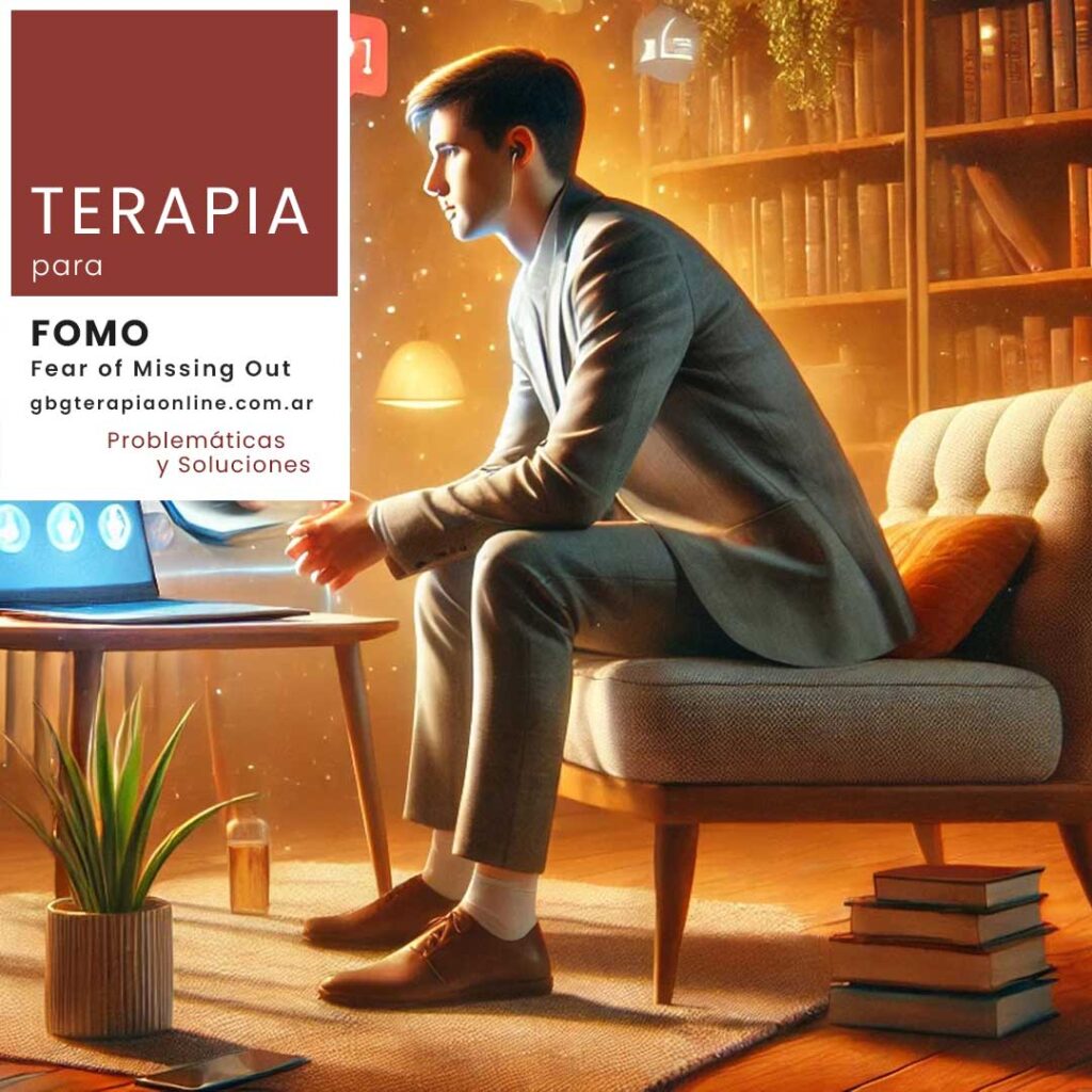 terapia psicológica fomo, terapia para Fear of Missing Out, psicólogo FOMO