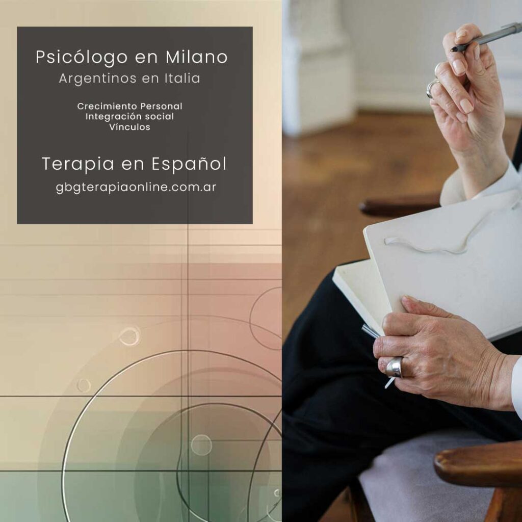 Psicólogo Milano Español Terapia