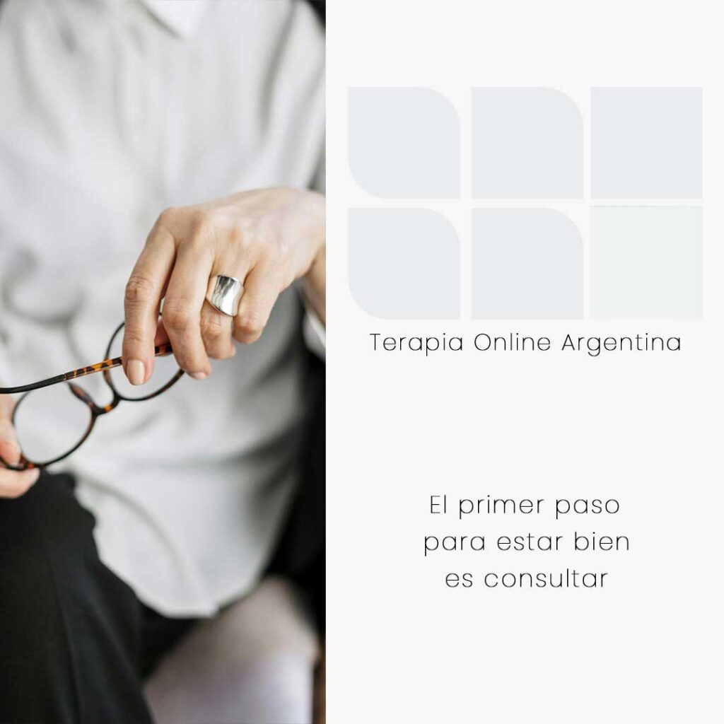 Sesión de terapia online con psicóloga de Argentina